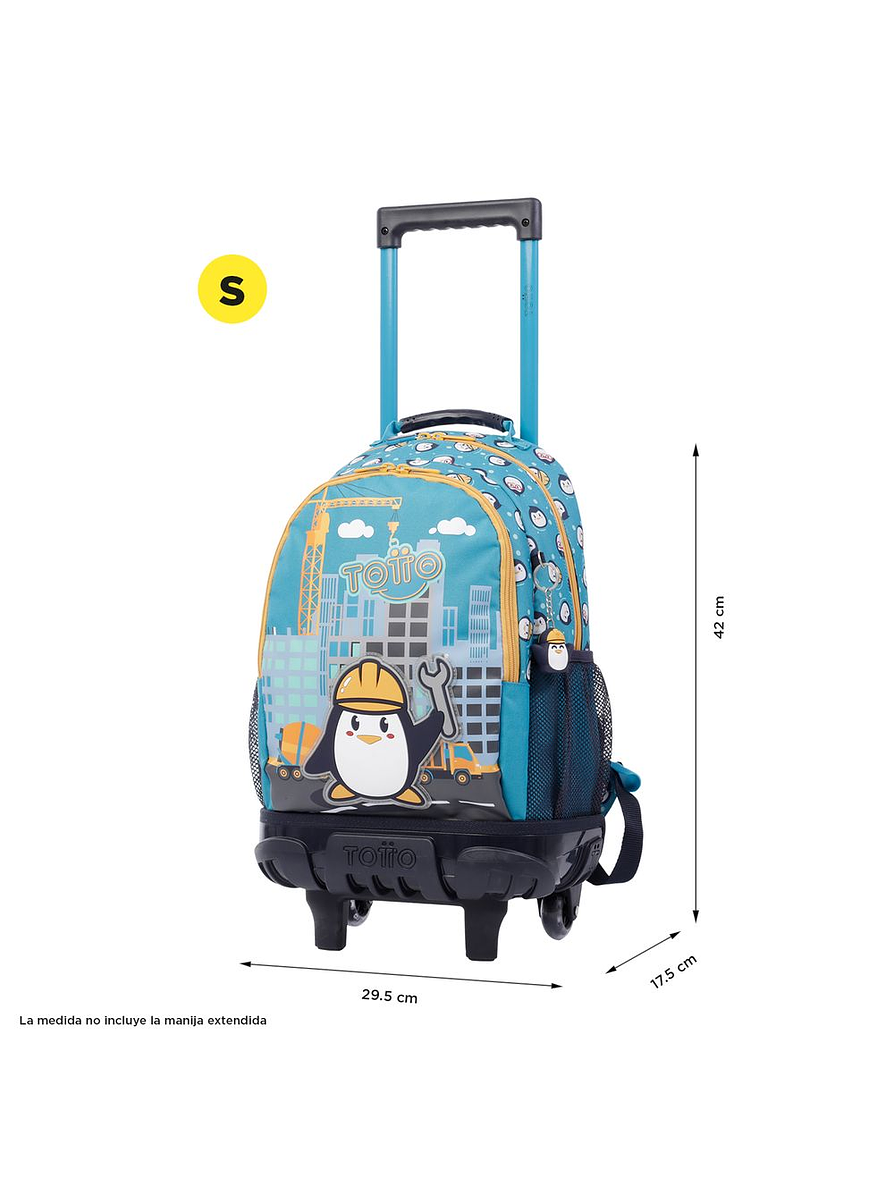 Morral Ruedas Bomper Funny Penguin S Totto Kids  3