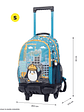 Morral Ruedas Bomper Funny Penguin S Totto Kids  - Miniatura 3