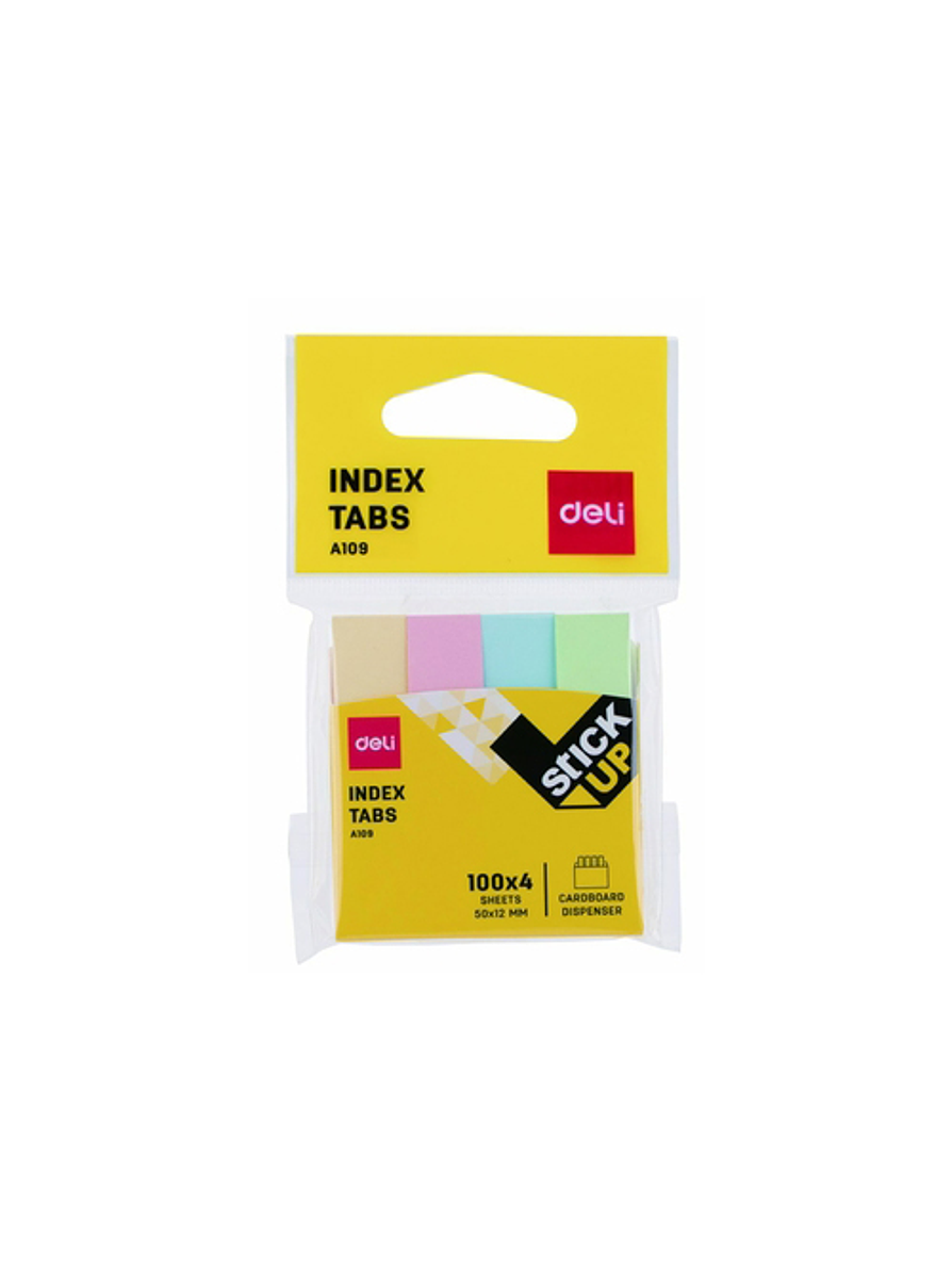 Índices Adhesivos X 4 Colores Pastel  1