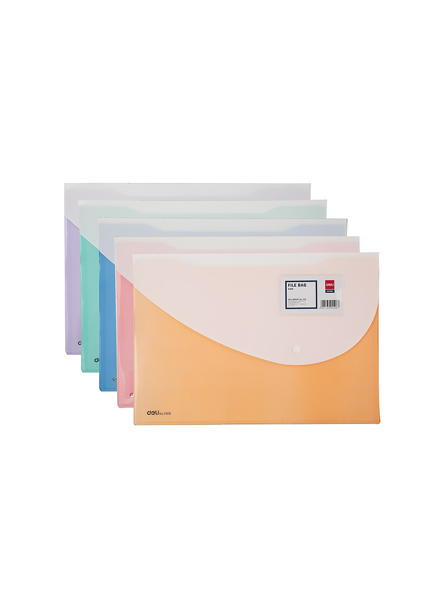 Sobre A4 Con Broche Macaron Pastel  1