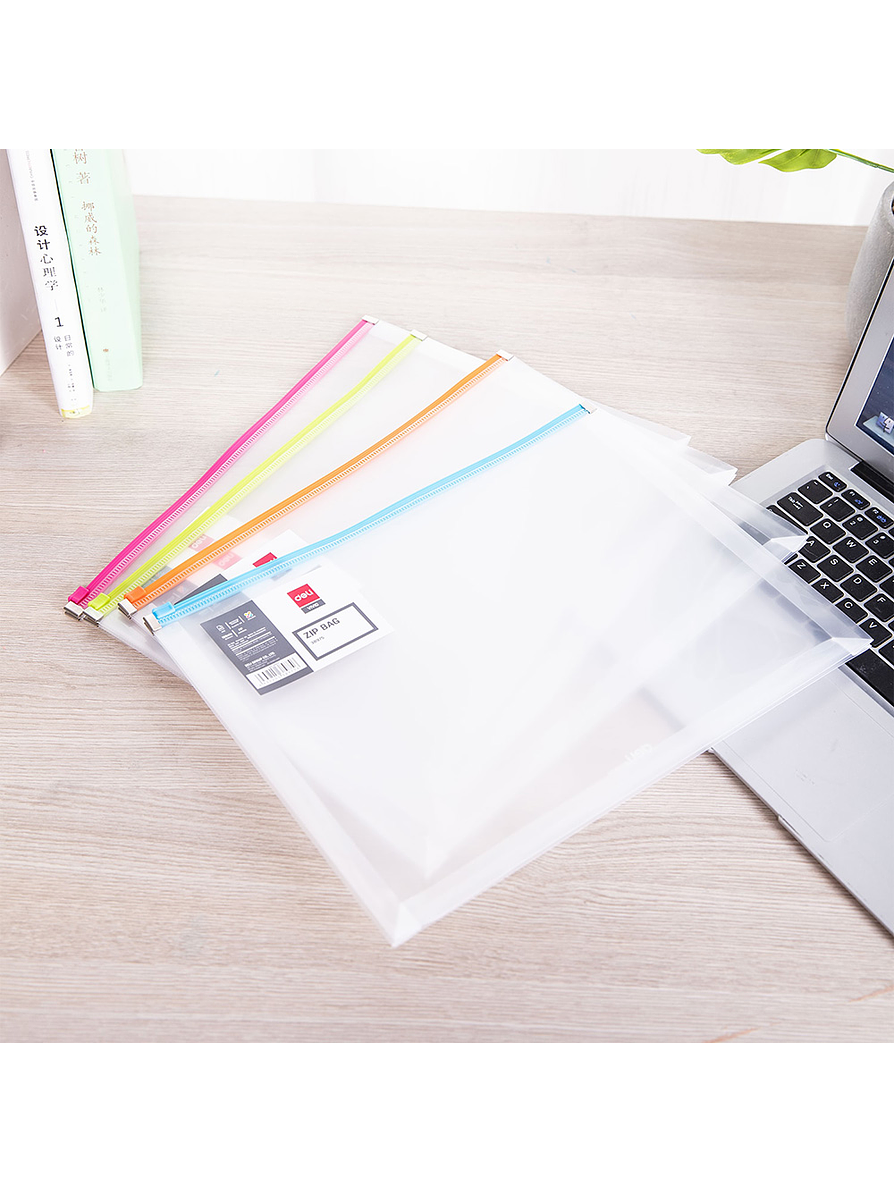 Sobre Con Cierre Zip A4 5