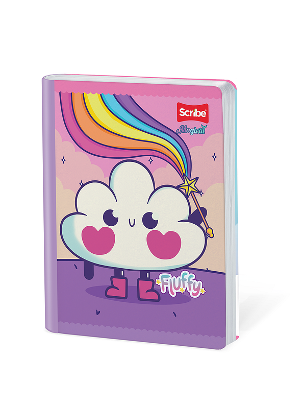 Cuaderno Cosido Magical 100 Hojas Doble Línea 3