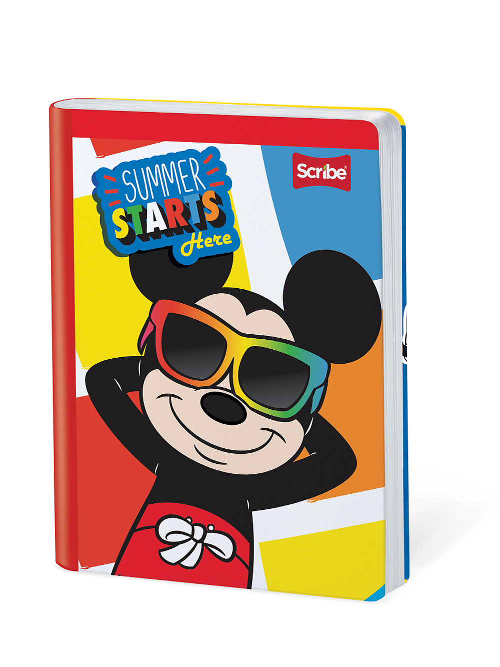 Cuaderno Cosido Mickey  100 Hojas Líneas  2