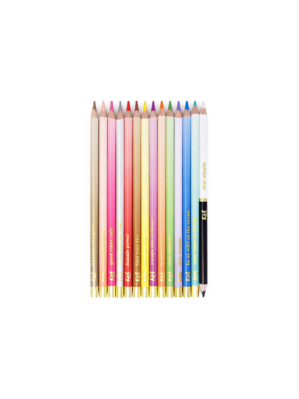 Colores Kiut Punta Suave X 15 Unidades 4