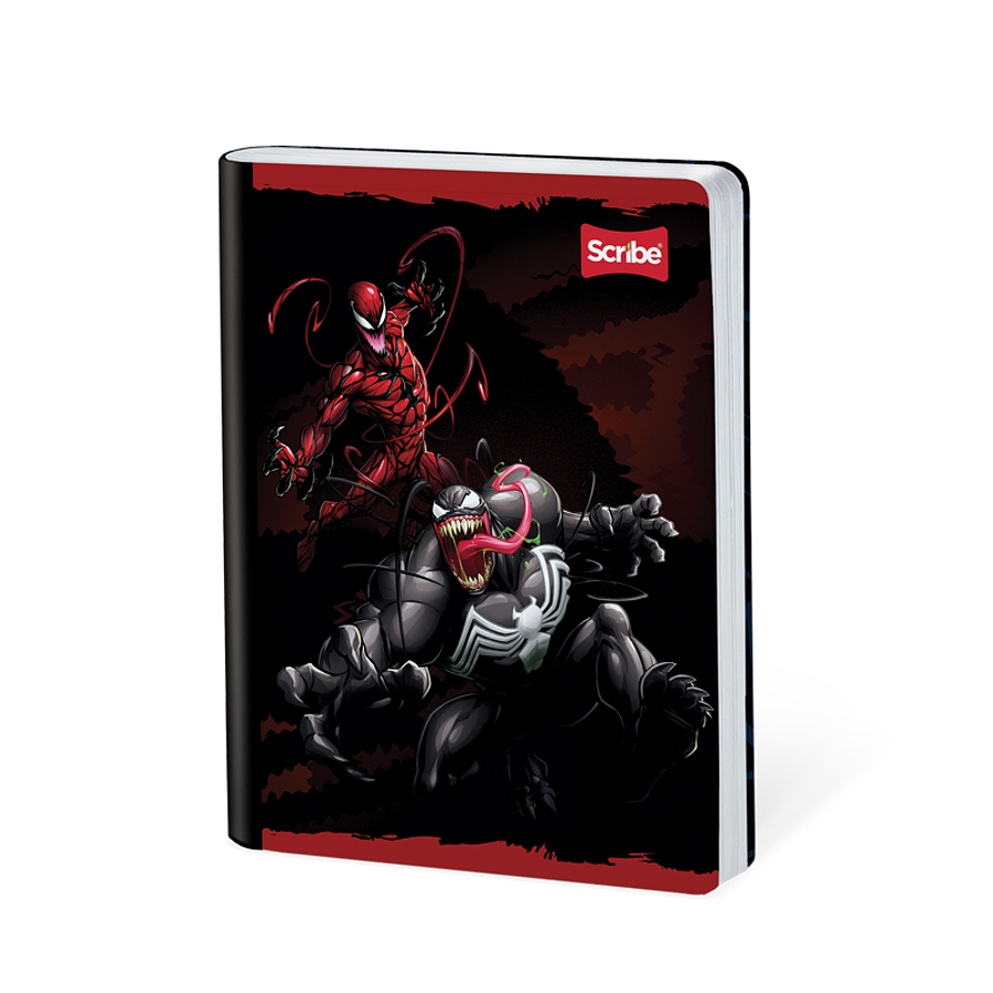 Cuaderno Cosido Spiderman Max 100 Hojas Cuadros  10