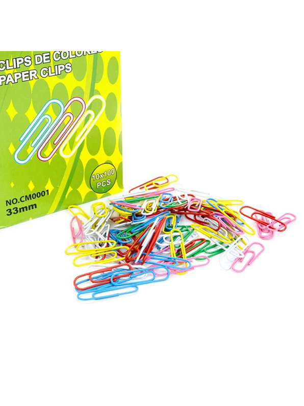 Clips Colores Click It X 100 Unidades 1