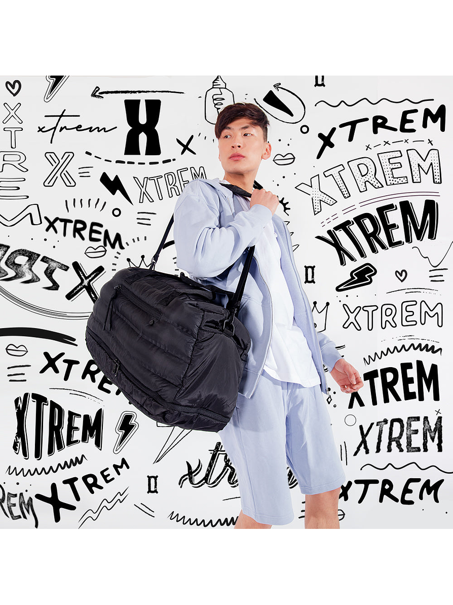 Bolso Deportivo De Mujer New Spinning Negro  6