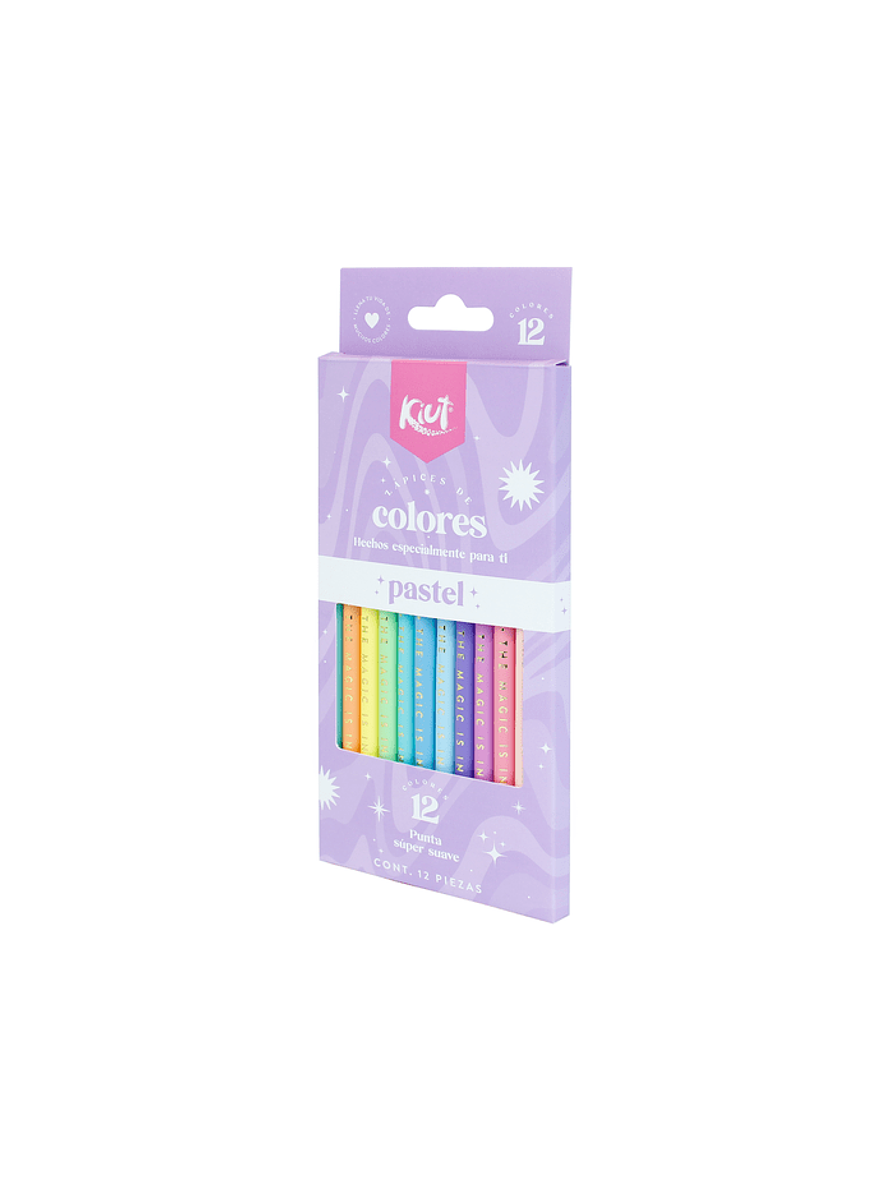 Colores Kiut Pastel X 12 Unidades 2