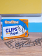 Clip Metálico Grafito X 100 Unidades - Miniatura 1