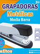 Grapadora Metálica Media Barra - Miniatura 3