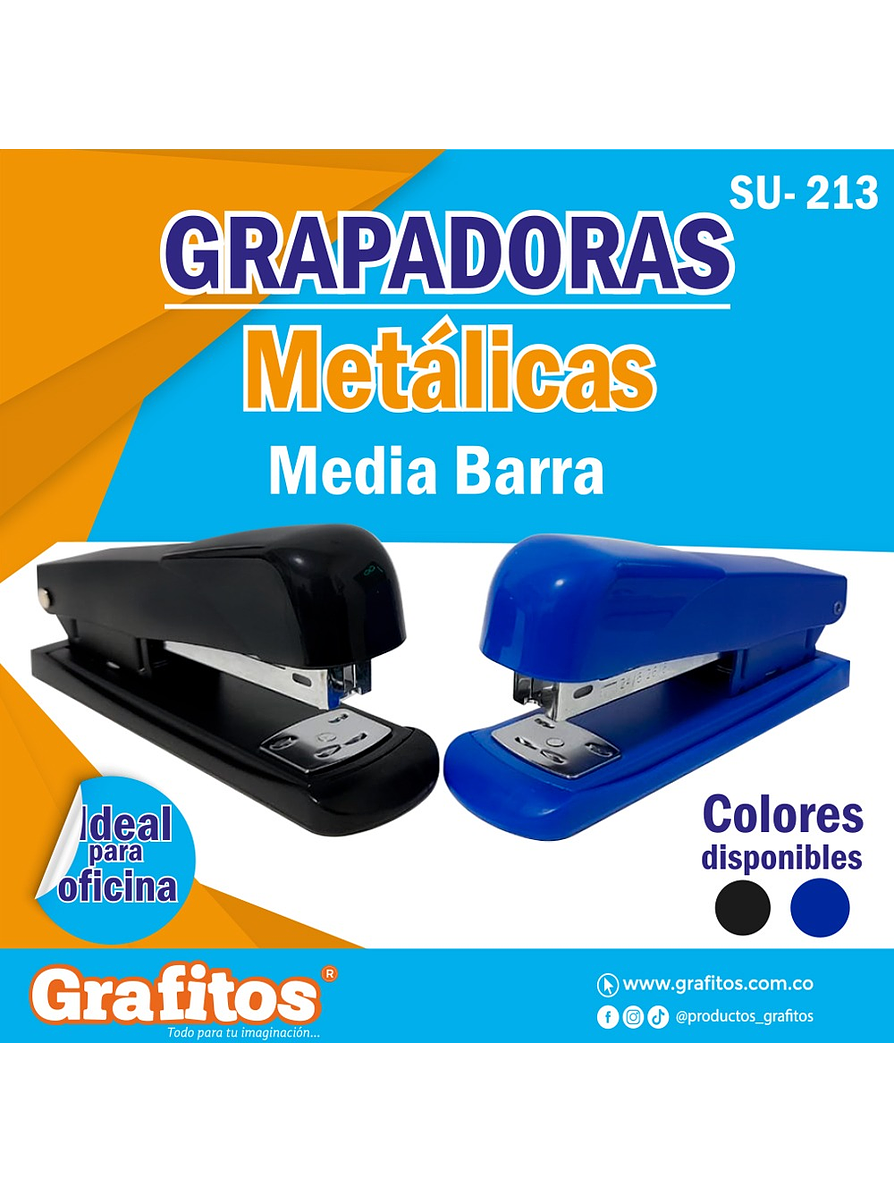 Grapadora Metálica  3