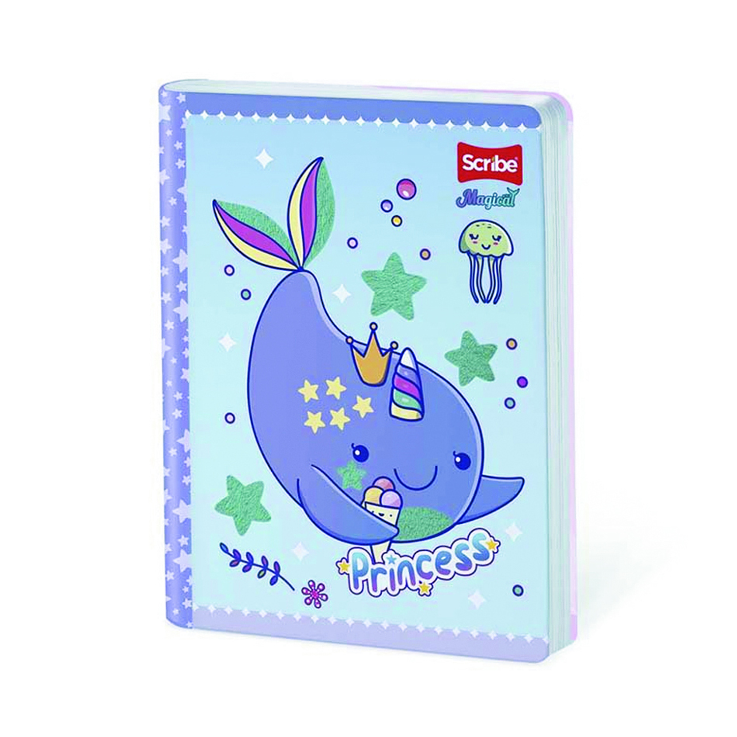 Cuaderno Cosido Magical 50 Hojas Doble Línea  4