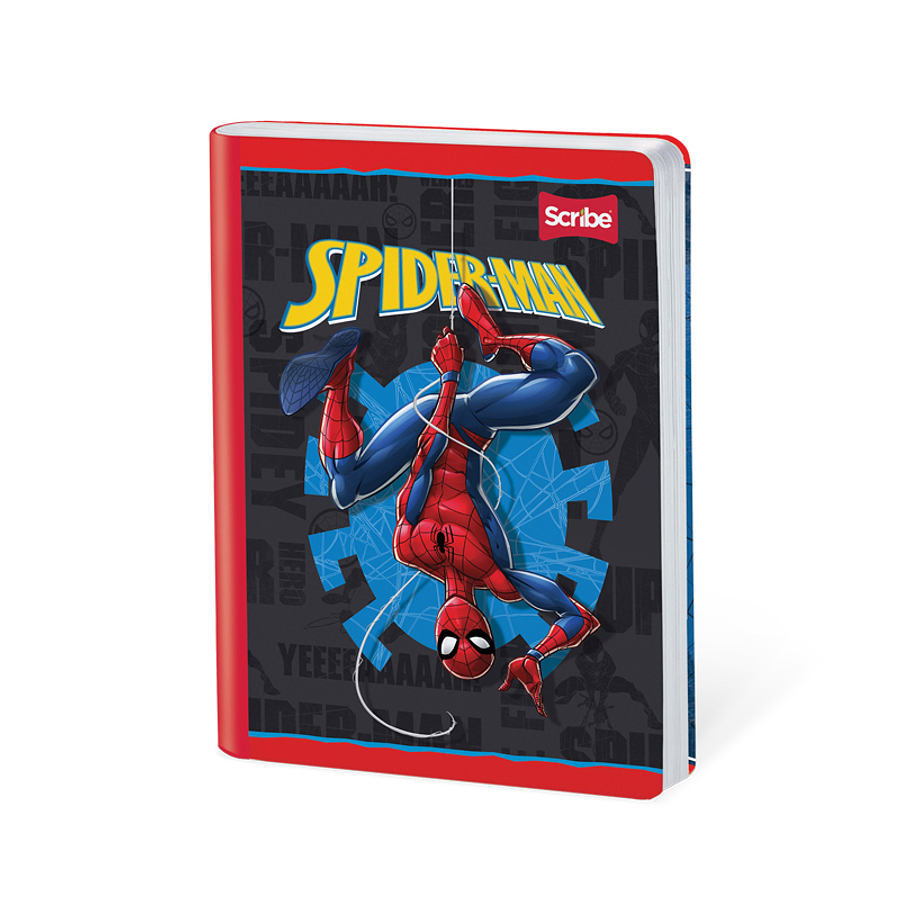 Cuaderno Cosido Spiderman Doble Línea 50 Hojas 1