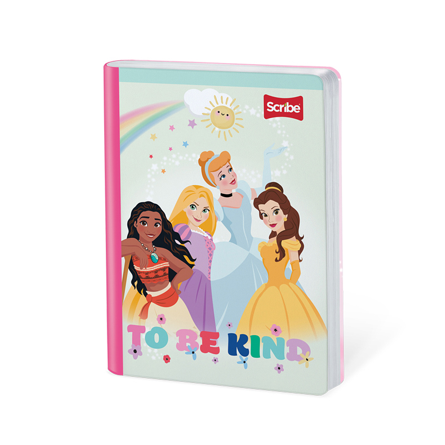 Cuaderno Cosido Princesas Líneas 100 Hojas  2