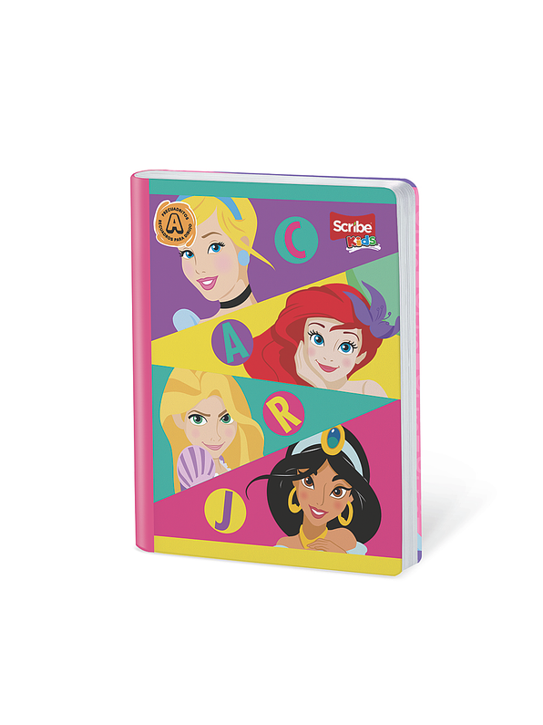 Cuaderno Cosido Princesas Líneas 100 Hojas  4