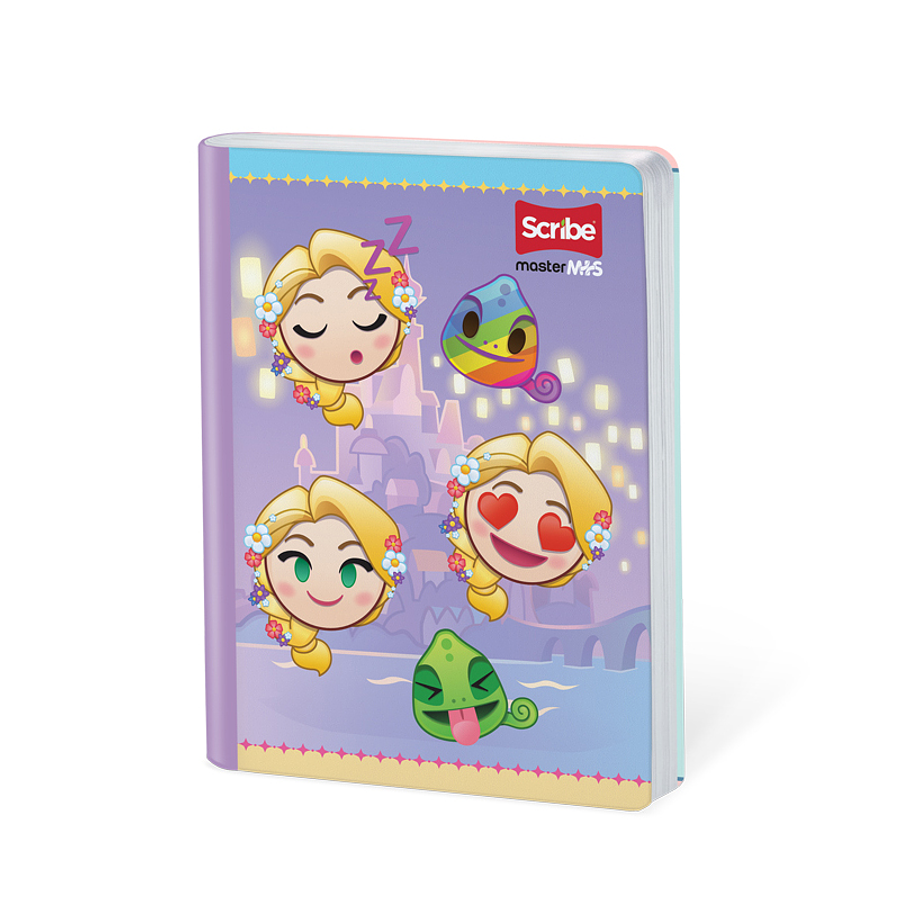 Cuaderno Cosido Cuadros Disney Emoji 100 Hojas  6