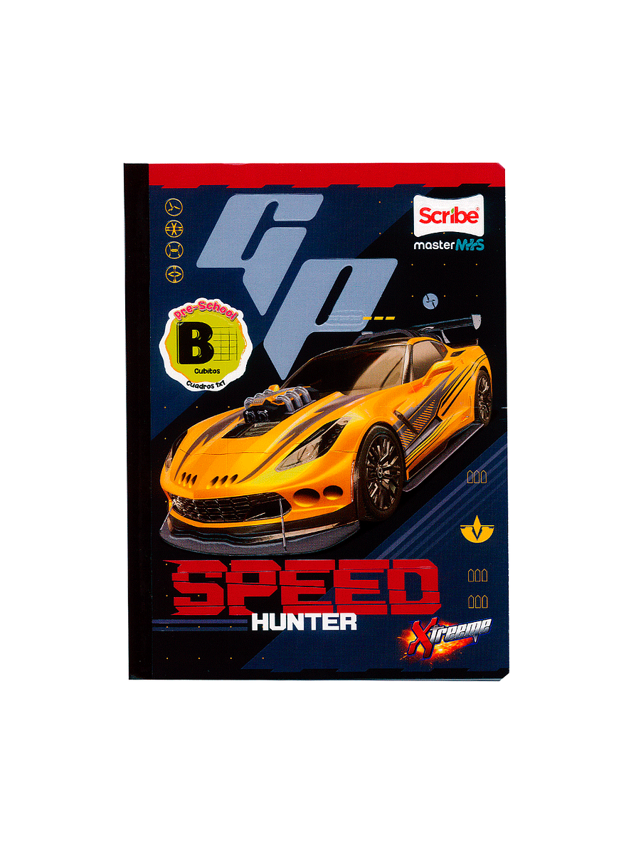 Cuaderno Cosido Master 100 Hojas Cubitos B 2