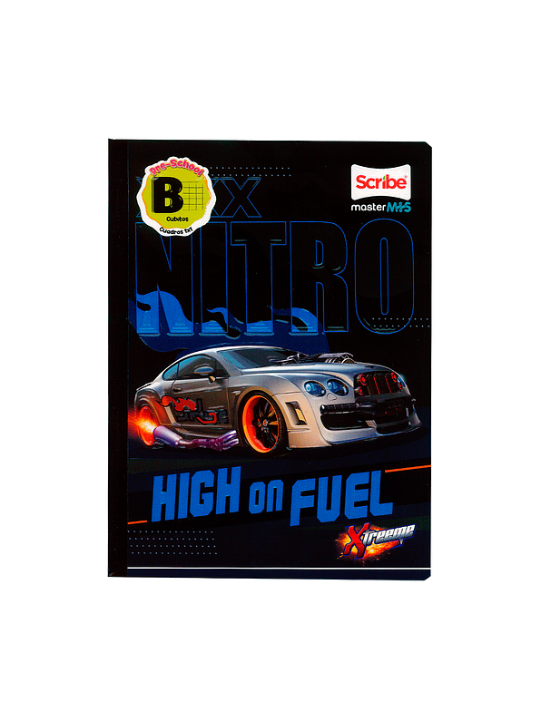 Cuaderno Cosido Master 100 Hojas Cubitos B 3