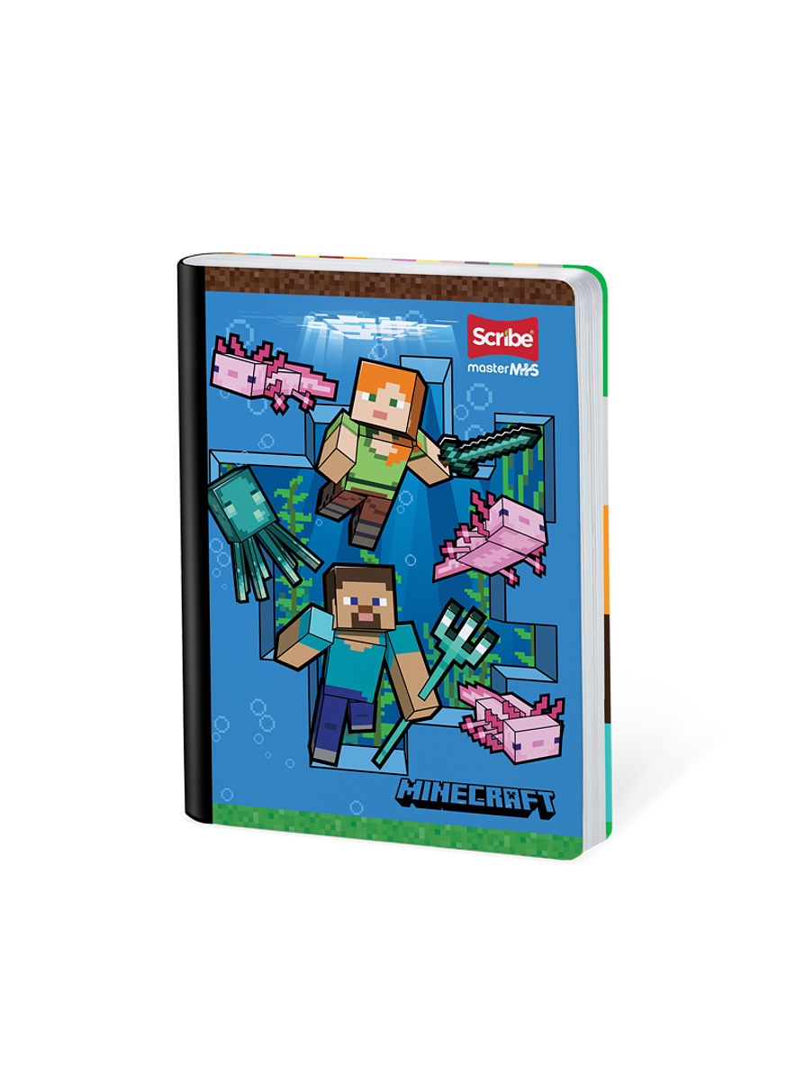 Cuaderno Cosido Minecraft 100 Hojas Doble Línea 2