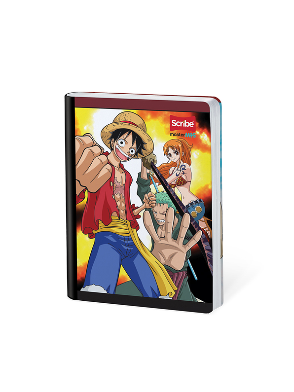 Cuaderno Cosido OnePeace 100 Hojas Doble Línea  2