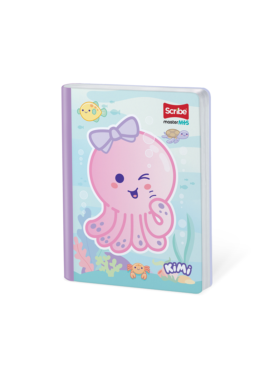 Cuaderno Cosido Kimi 100 Hojas Líneas 1