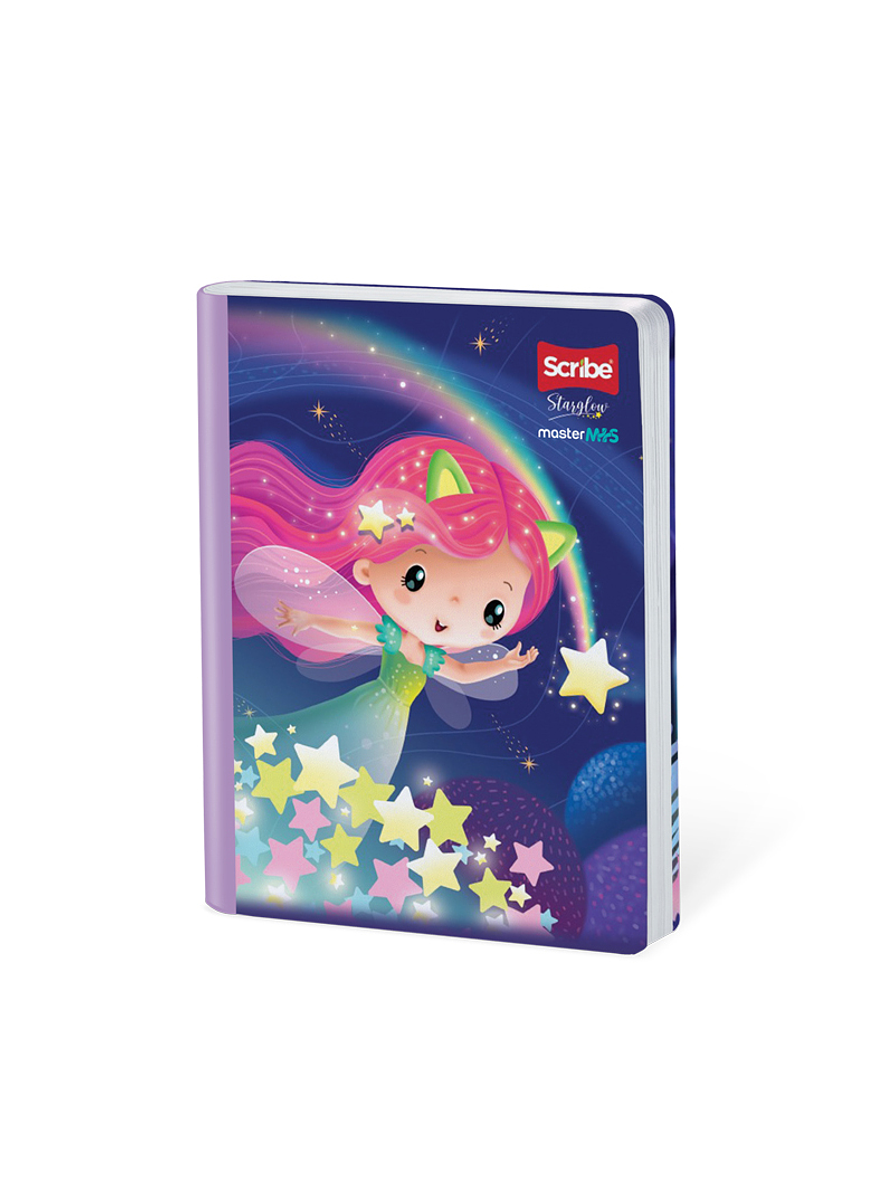 Cuaderno Cosido Master Niñas 100 Hojas Rengloncitos C 7