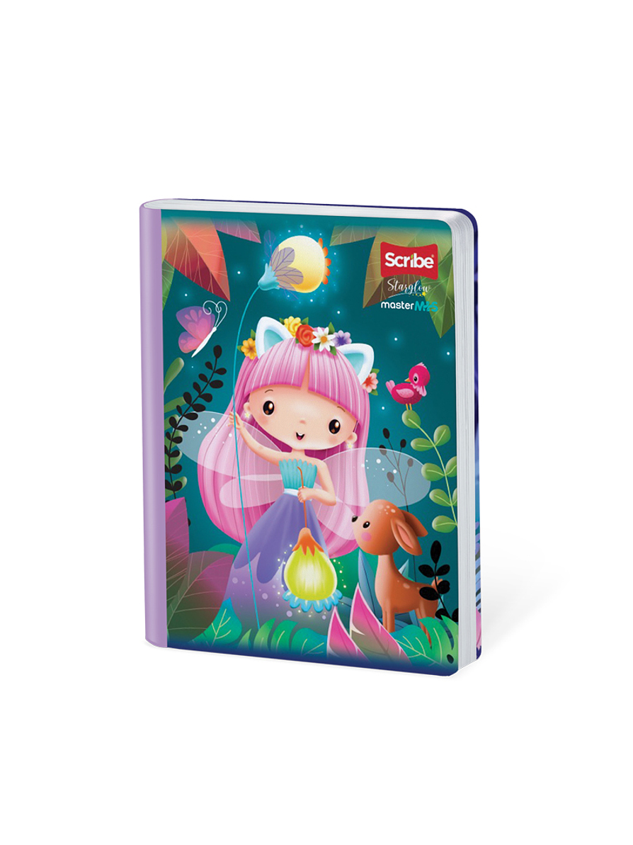 Cuaderno Cosido Starglow 100 Hojas Doble Línea 2