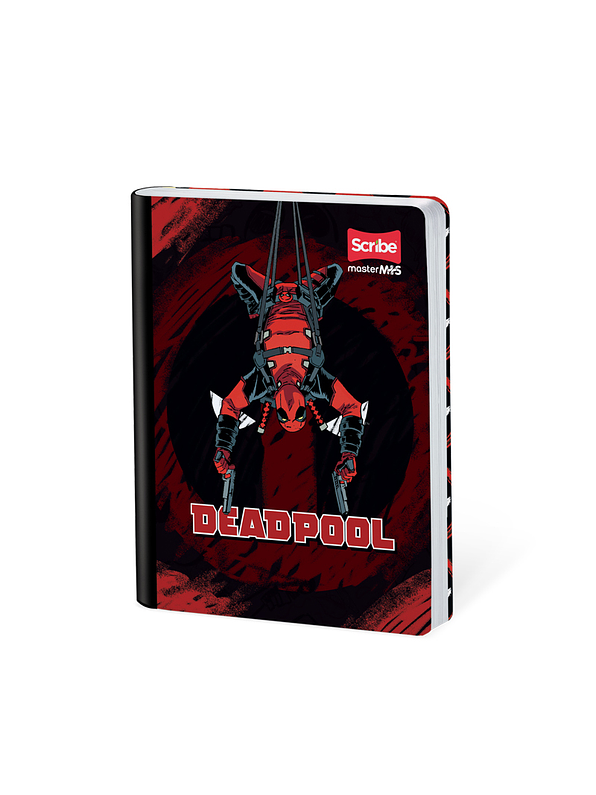 Cuaderno Cosido Deadpool 100 Hojas Líneas 1