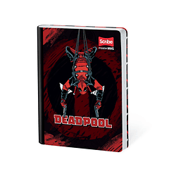 Cuaderno Cosido Deadpool 100 Hojas Líneas