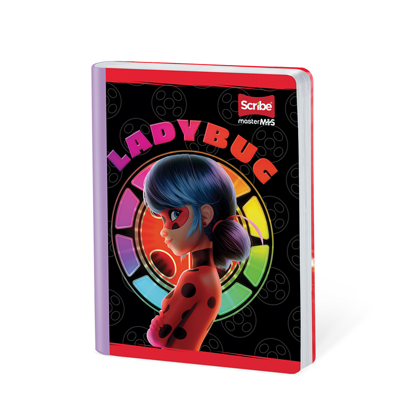 Cuaderno Cosido ladyBug 100 Hojas Líneas
