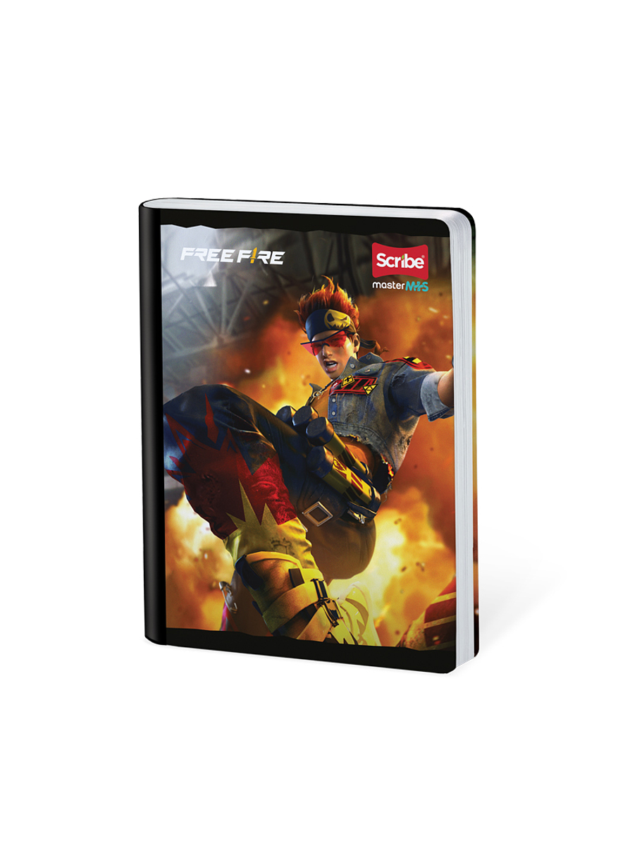Cuaderno Cosido Free Fire 50 Hojas Líneas  1