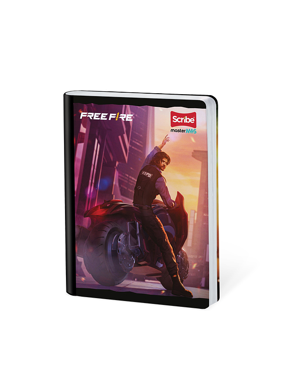 Cuaderno Cosido Free Fire 50 Hojas Líneas  2
