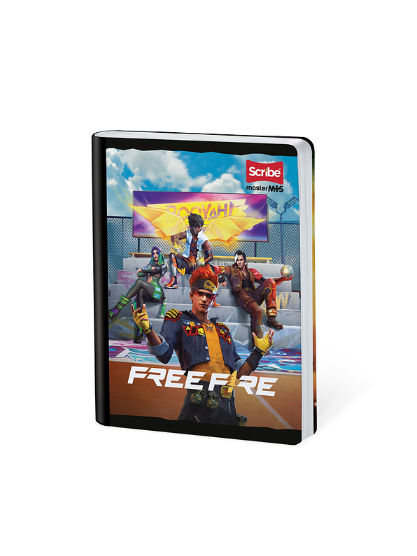 Cuaderno Cosido Free Fire 50 Hojas Líneas  3