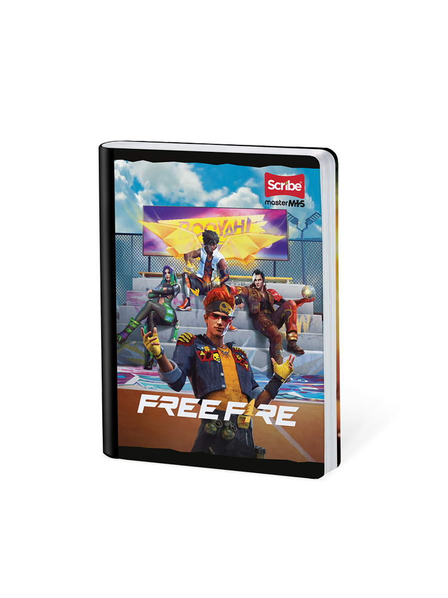 Cuaderno Cosido Free Fire 50 Hojas Líneas  3