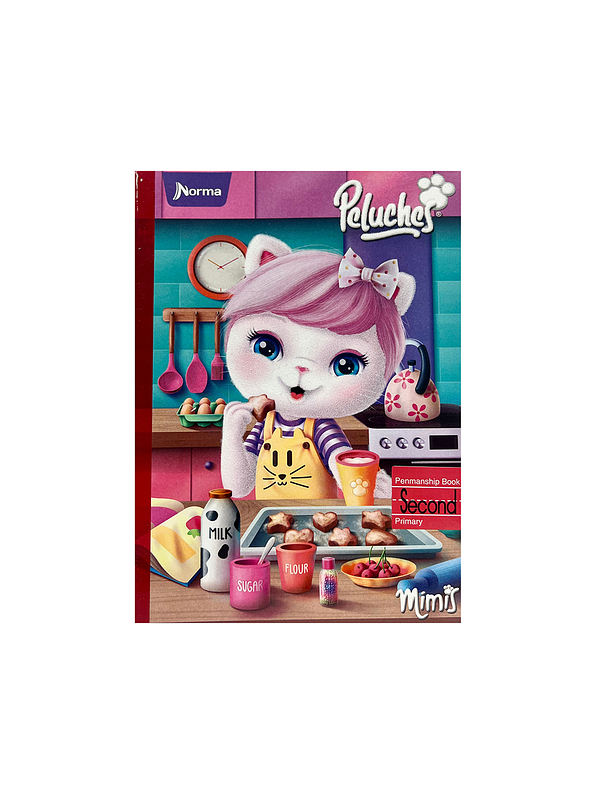 Cuaderno Cosido Peluches 100 Hojas Doble Línea  7