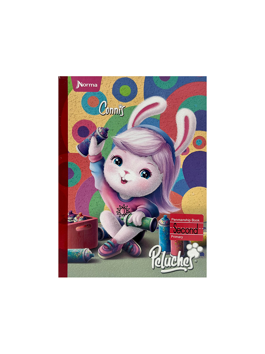 Cuaderno Cosido Peluches 100 Hojas Doble Línea  8