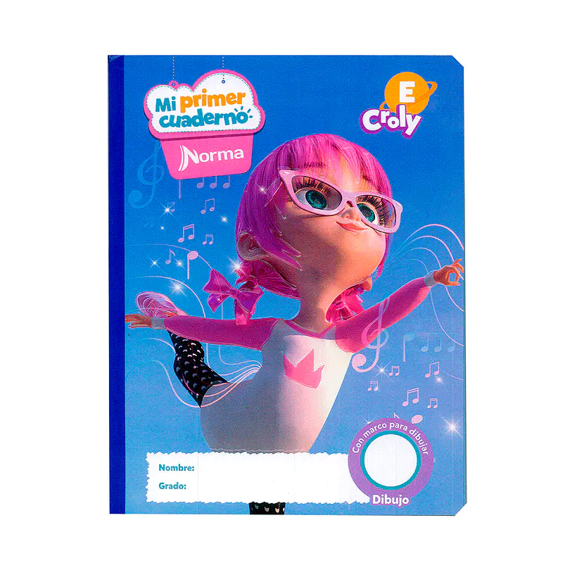 Mi Primer Cuaderno E Croly Niña 100 Hojas