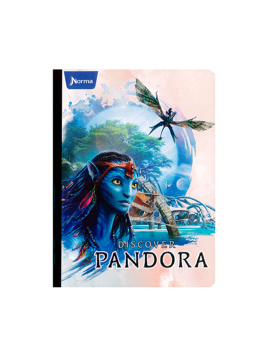 Cuaderno Cosido Avatar 100 Hojas Cuadros  4