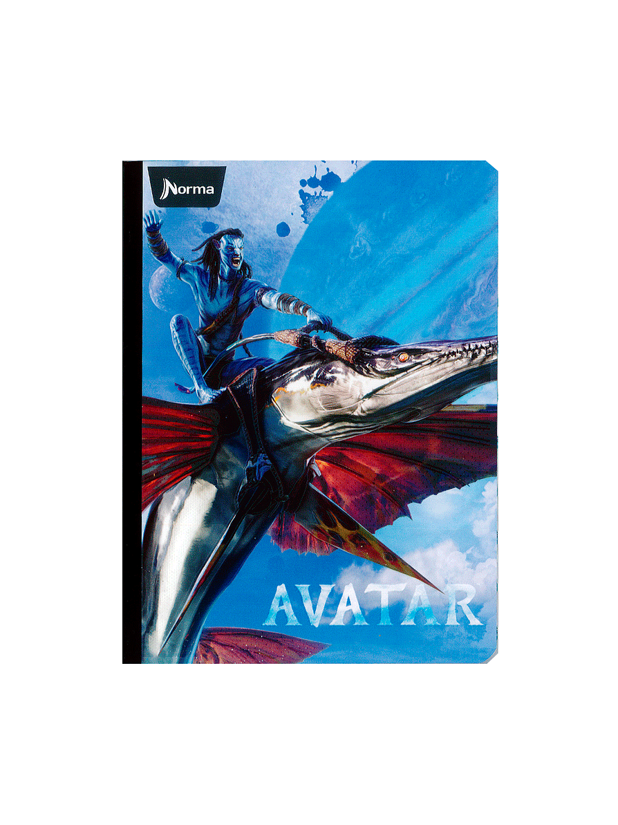 Cuaderno Cosido Avatar 100 Hojas Cuadros  1