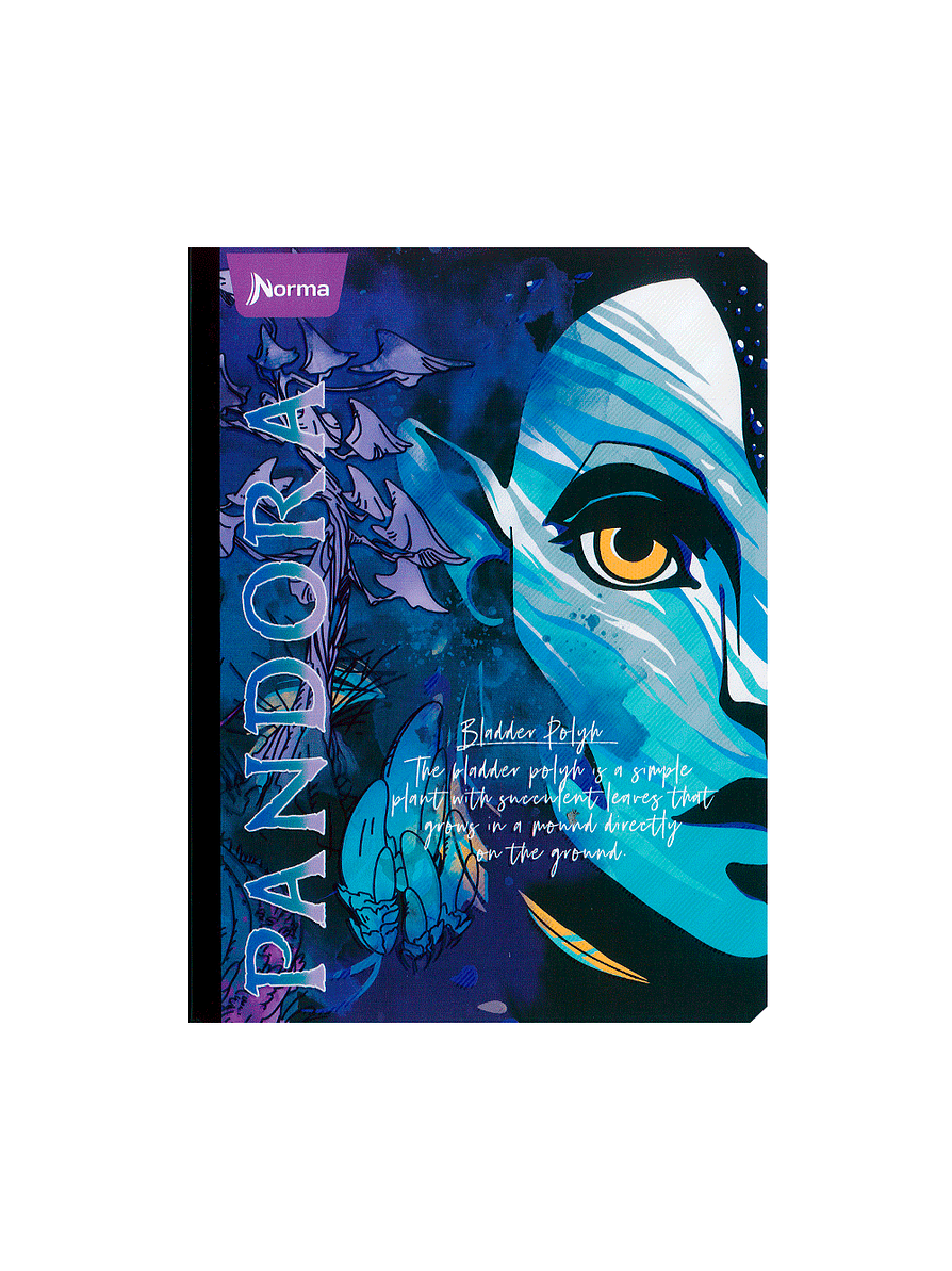Cuaderno Cosido Avatar 100 Hojas Cuadros  9