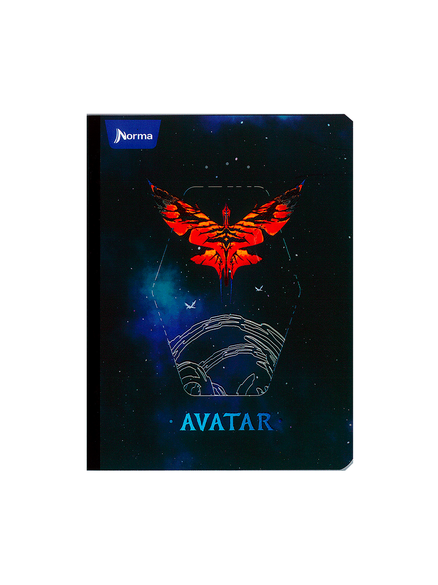 Cuaderno Cosido Avatar 100 Hojas Cuadros  6