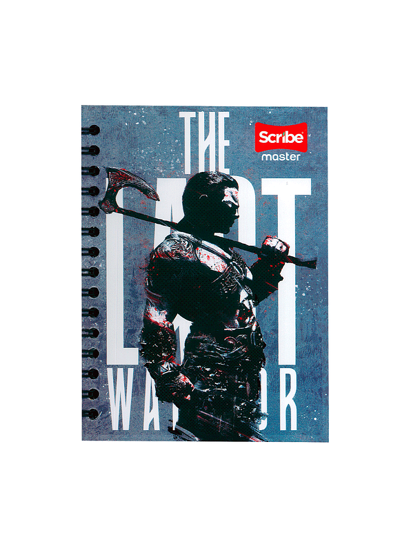 Cuaderno Argollado Pasta Dura Master Masculino 80 Hojas  5