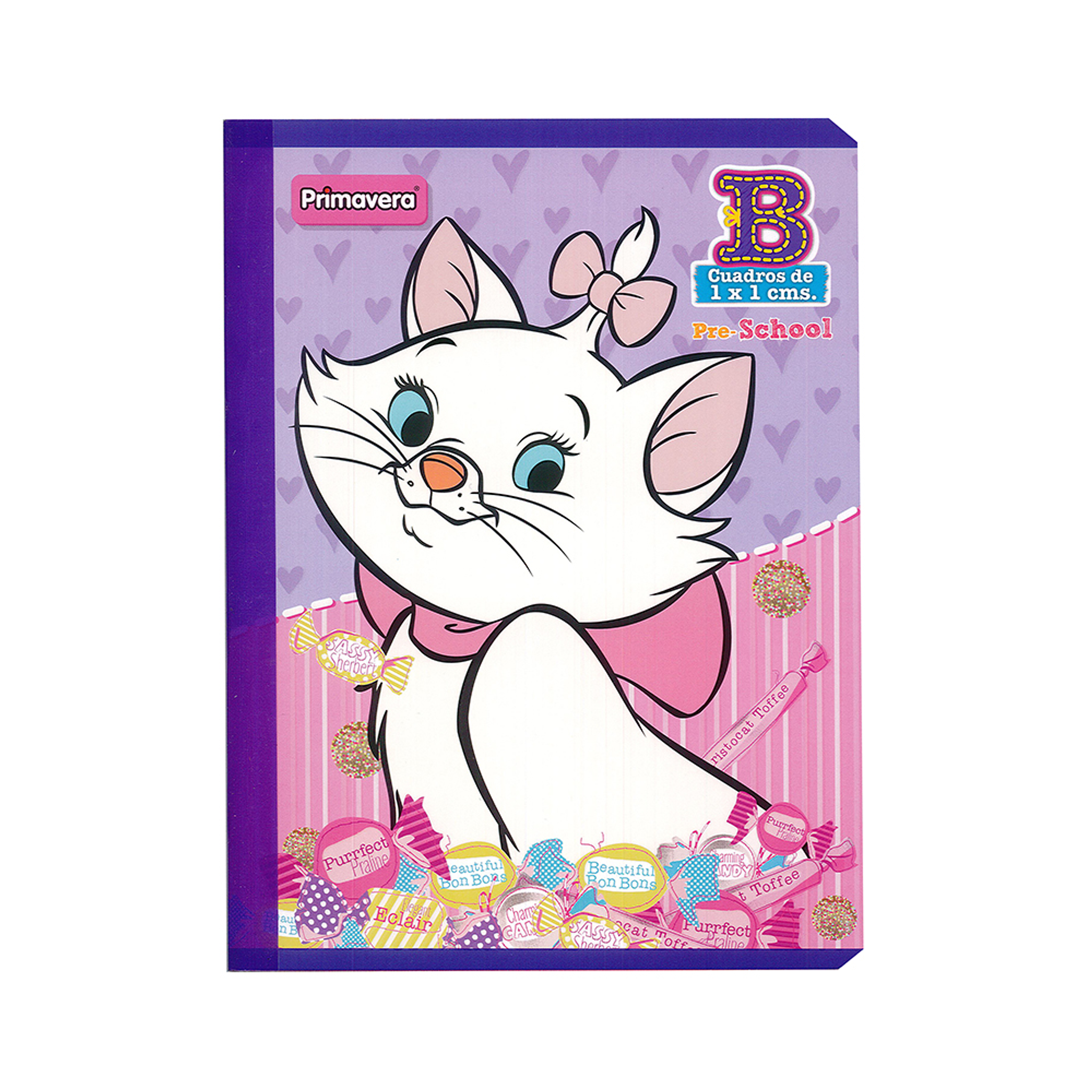 Cuaderno Cosido Primavera Disney 100 Hojas Cuadritos B Niña 2