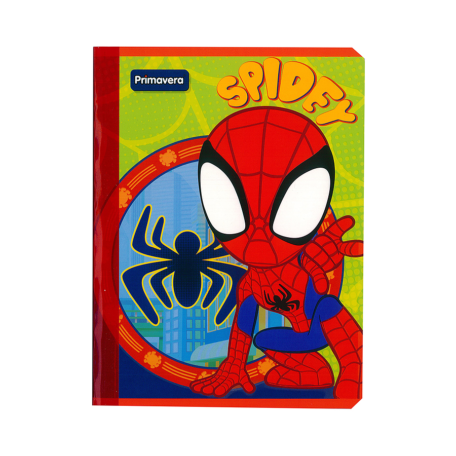 Cuaderno Cosido Primavera Spidey Marvel 50 Hojas Lineas  2