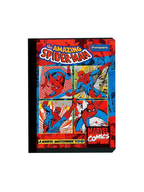 Cuaderno Cosido Masculino Primavera 100 Hojas Cuadros  8