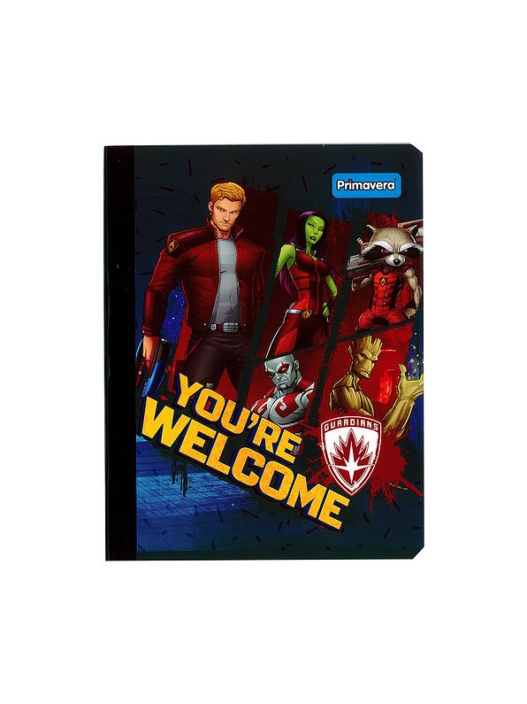 Cuaderno Cosido Masculino Primavera 100 Hojas Cuadros  5