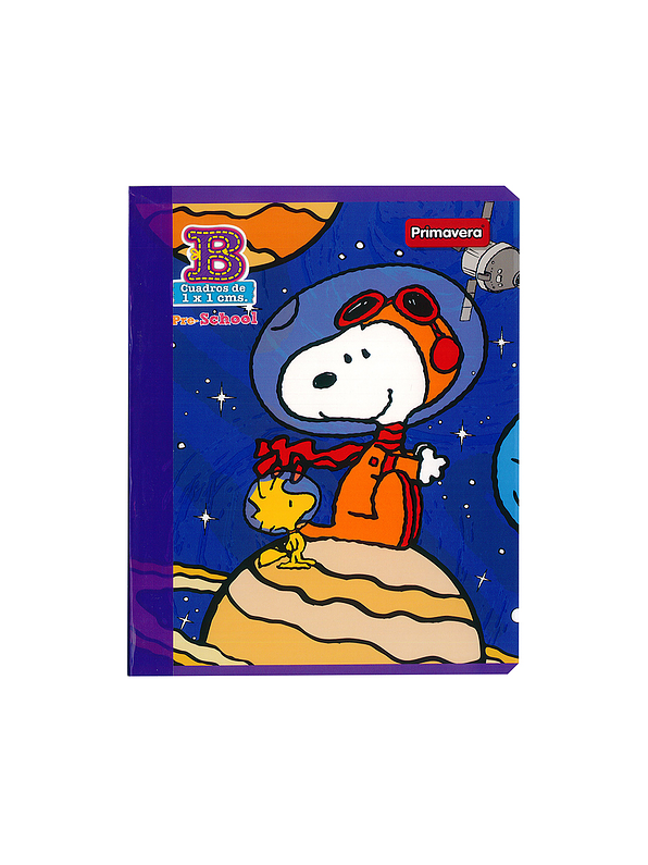 Cuaderno Cosido Primavera 100 Hojas Cuadritos B Niña 1