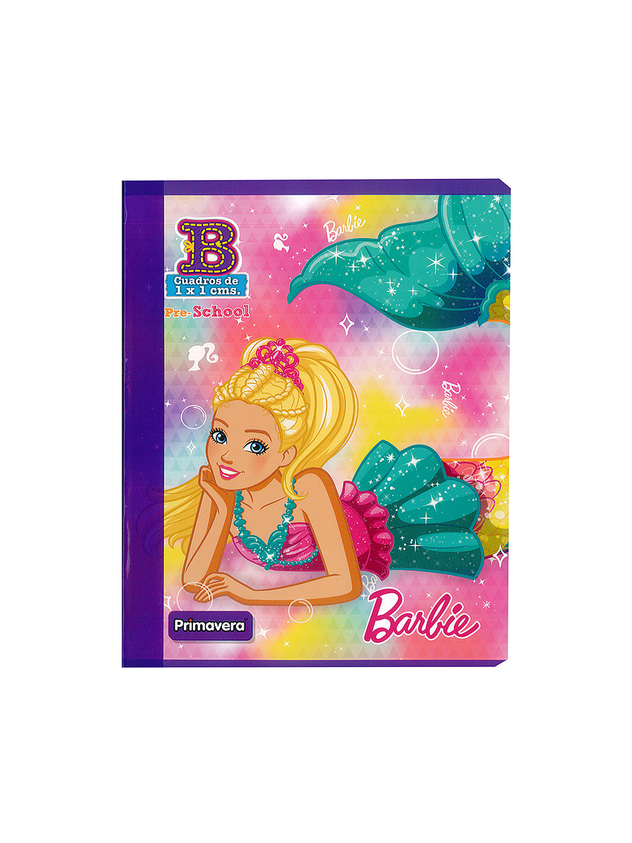Cuaderno Cosido Primavera 100 Hojas Cuadritos B Niña 4