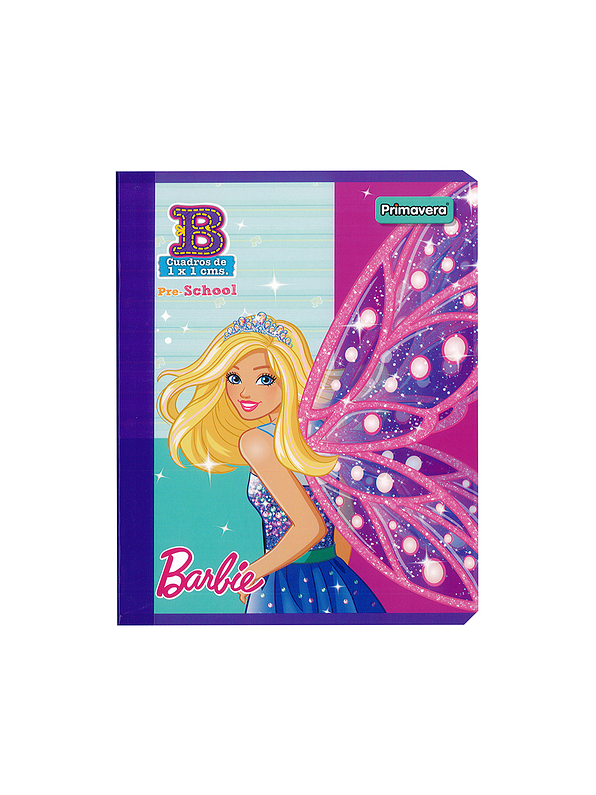 Cuaderno Cosido Primavera 100 Hojas Cuadritos B Niña 6