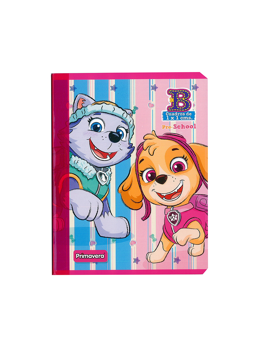 Cuaderno Cosido Primavera 100 Hojas Cuadritos B Niña 7